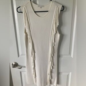 Rebecca Minkoff fun stretchy fringe party dress
